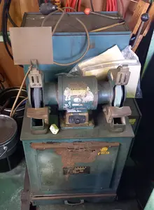 淀川電機　両頭グラインダー