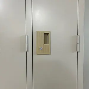 【売却済】4列鍵付きロッカー×4