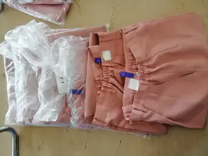 作業服ズボン、中古（女性用）9本セット