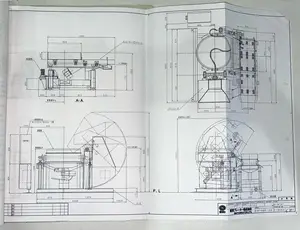 190L 大型バレル研磨機(ロールフロー)