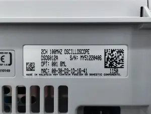 DSO6012A オシロスコープ 100MHz 2ch