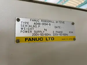 FANUC　ファナック　ロボドリル　α-T21iE
