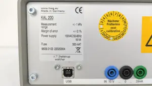 KAL200-1-115　圧力校正器 (基準圧発生器) (1kPa,バッテリー無し)