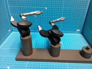 標準外側マイクロメータ＋カネテックスタンド(改)2台セット