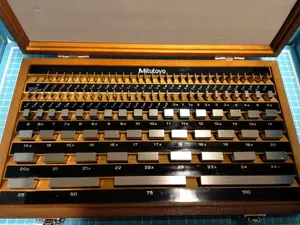 レクタンギュラゲージブロック標準セット 鋼製