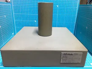 セラミック円筒スコヤ150㎜＋セラミック定盤セット
