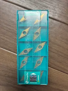 【新品未開封】ＴＡＥＧＵＴＥＣ　旋削加工用チップ　Ｔ‐ターン　ＰＶＤ　10個入り