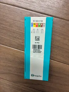 【新品未開封】ＴＡＥＧＵＴＥＣ　旋削加工用チップ　Ｔ‐ターン　ＰＶＤ　10個入り