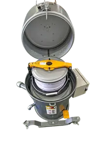 ペール缶脱油機