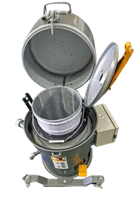 ペール缶脱油機