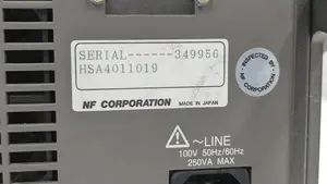 HSA4011 (校正試験成績書付き)高速バイポーラ電源 NF回路設計ブロック S/N:349956