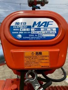 0.25T電動チェーンブロック