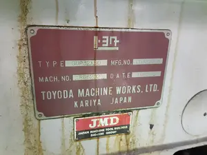 【商談中】TOYODA 汎用円筒研削盤【1月末までの期間限定出品】