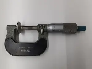 歯厚マイクロメーター　0-25mm