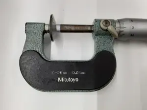 歯厚マイクロメーター　0-25mm