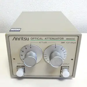 【校正試験成績書付き・動作確認済み】MN9605C　光減衰器　Anritsu (アンリツ)