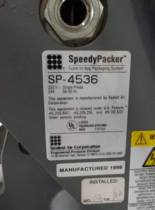 自動包装機　Speedy Packer