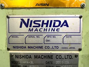 【値下げ】西田機械　マシニングセンター　HFA-3L