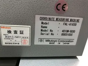 ミツトヨ Mitutoyo　３次元測定器　FALCIO-Apex1630