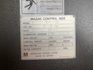 【商談中】ヤマザキマザック　旋盤　QTN-200